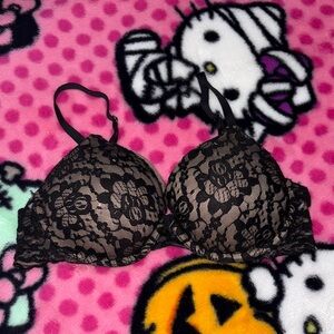 Aerie Elegant Black Lace Bra